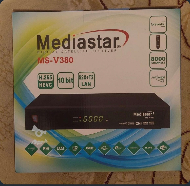 گیرنده رسیور مدیا استار فول اچ دیV_380